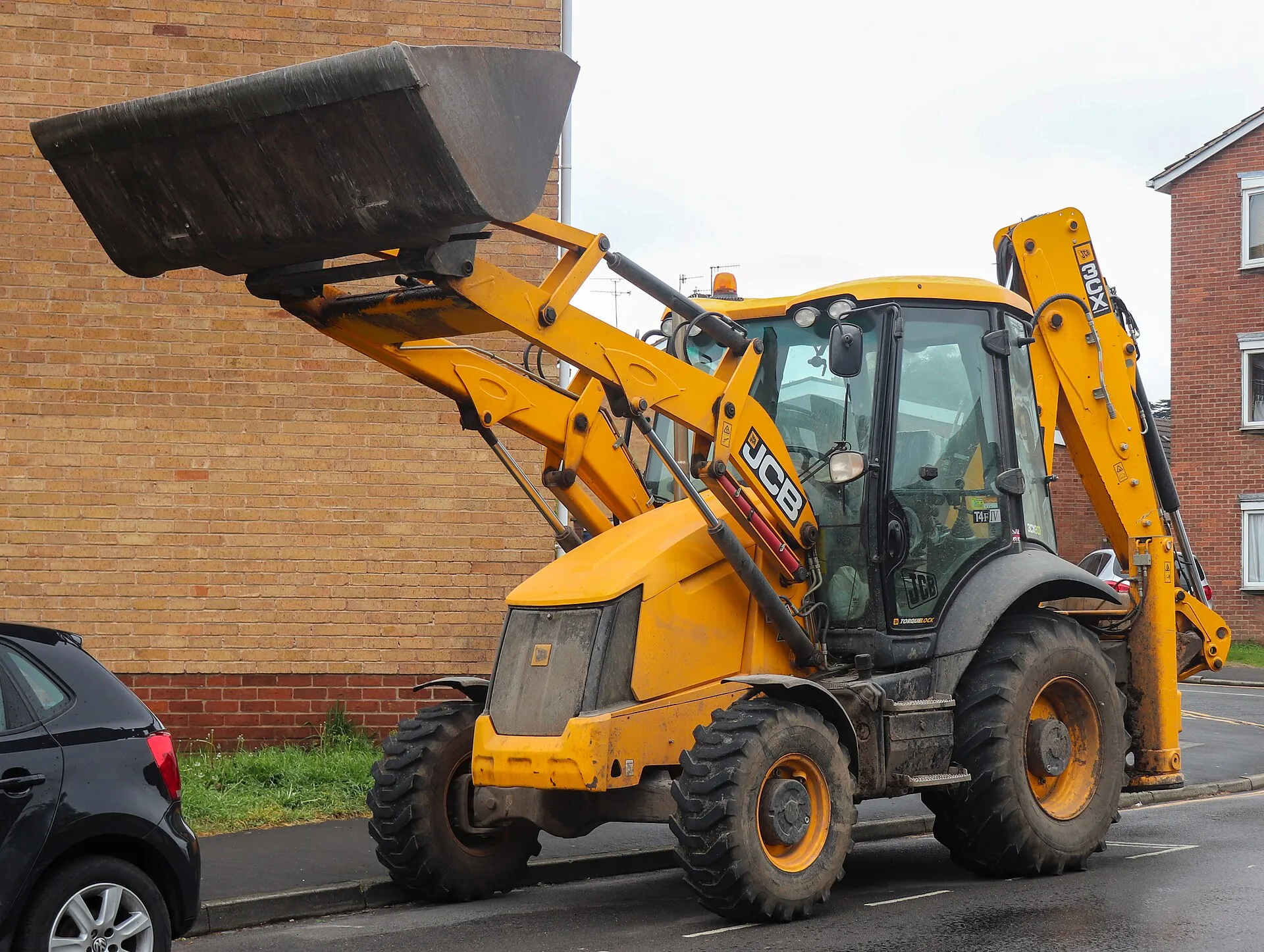 JCB 3CX Eco — Комбиниран багер (илюстративна снимка)