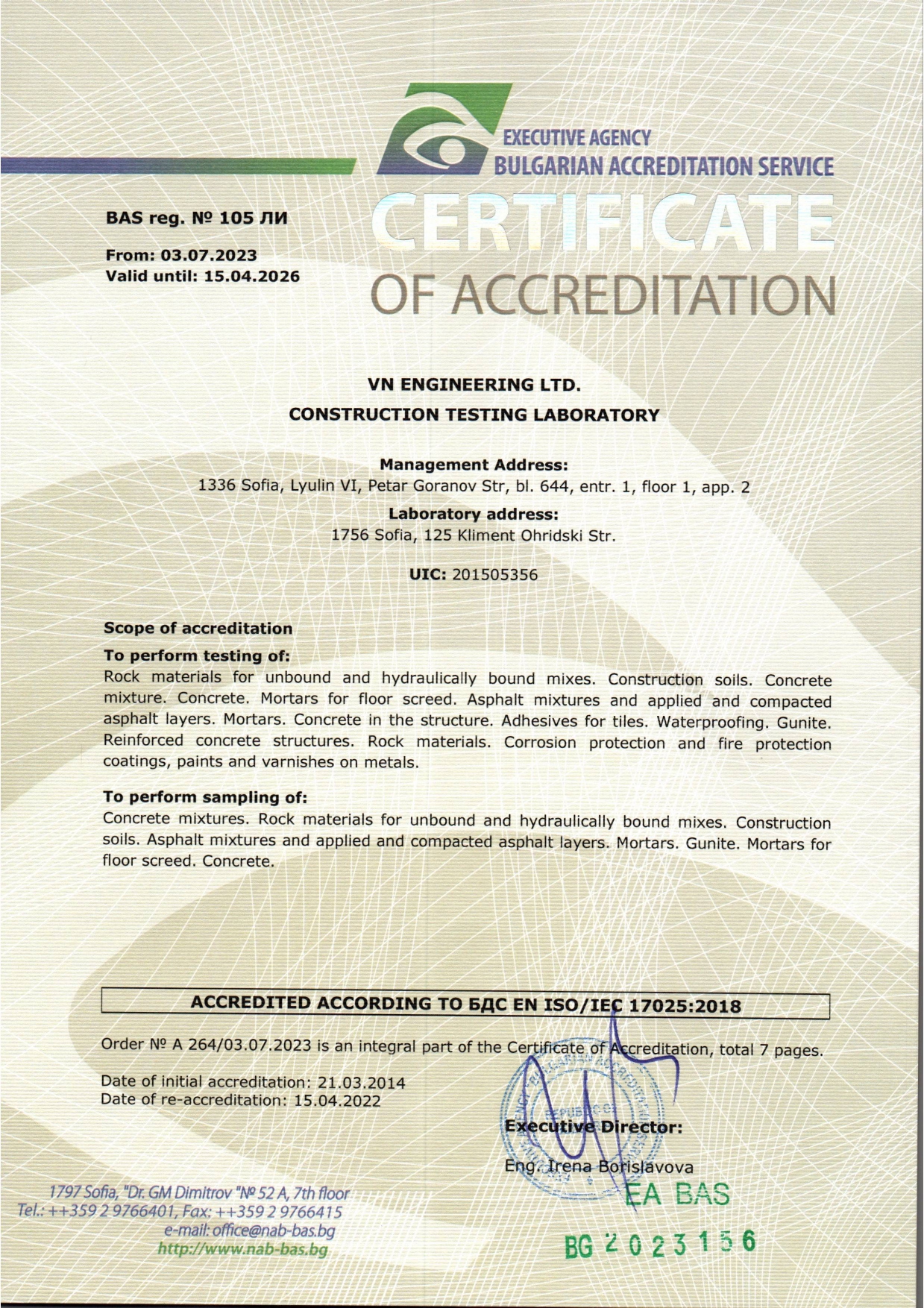 Accreditation