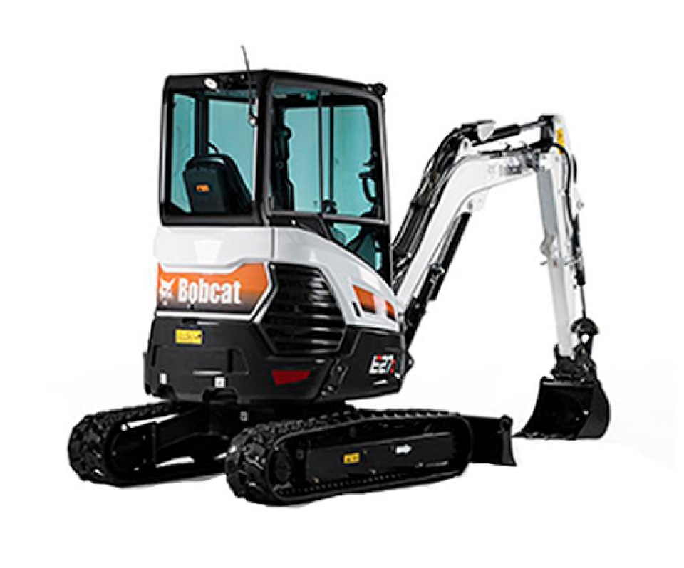 Мини верижен багер Bobcat E27Z